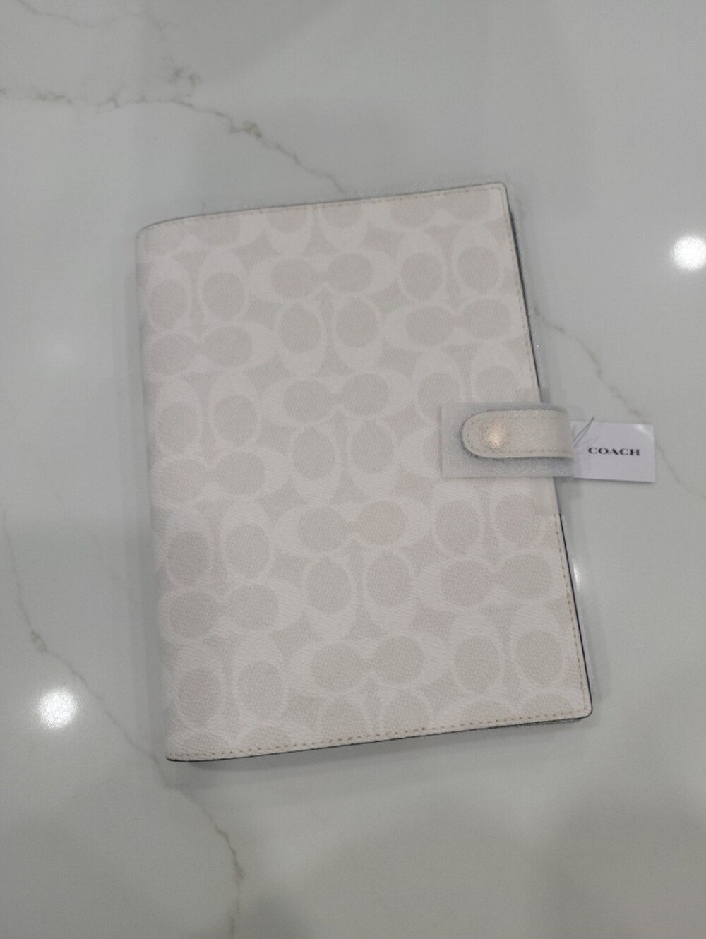 Coach Notebook In Signature Canvas - Picture 2 of 8